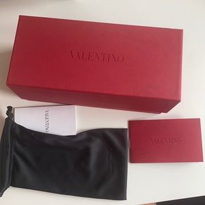 Valentino Sunglasses Box and Bag